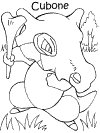 Plansa de colorat cu Pokemon 83 82